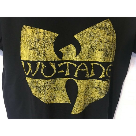 Mens WU-TANG CLAN Black T-shirt Size S 2016 NWT - Picture 2 of 3